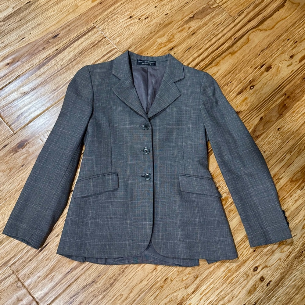 RJ Classics gray show coat 14R